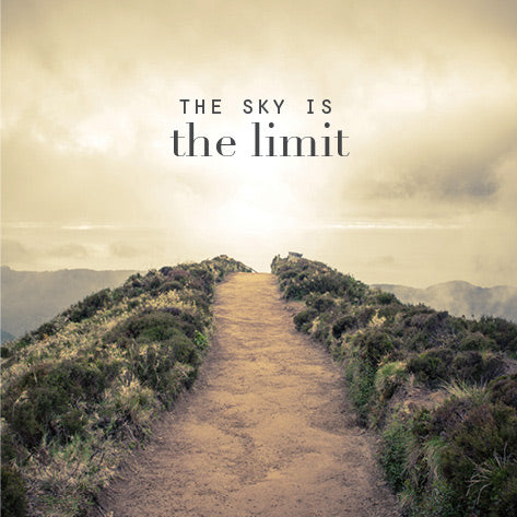 The sky is the limit - vikt kort