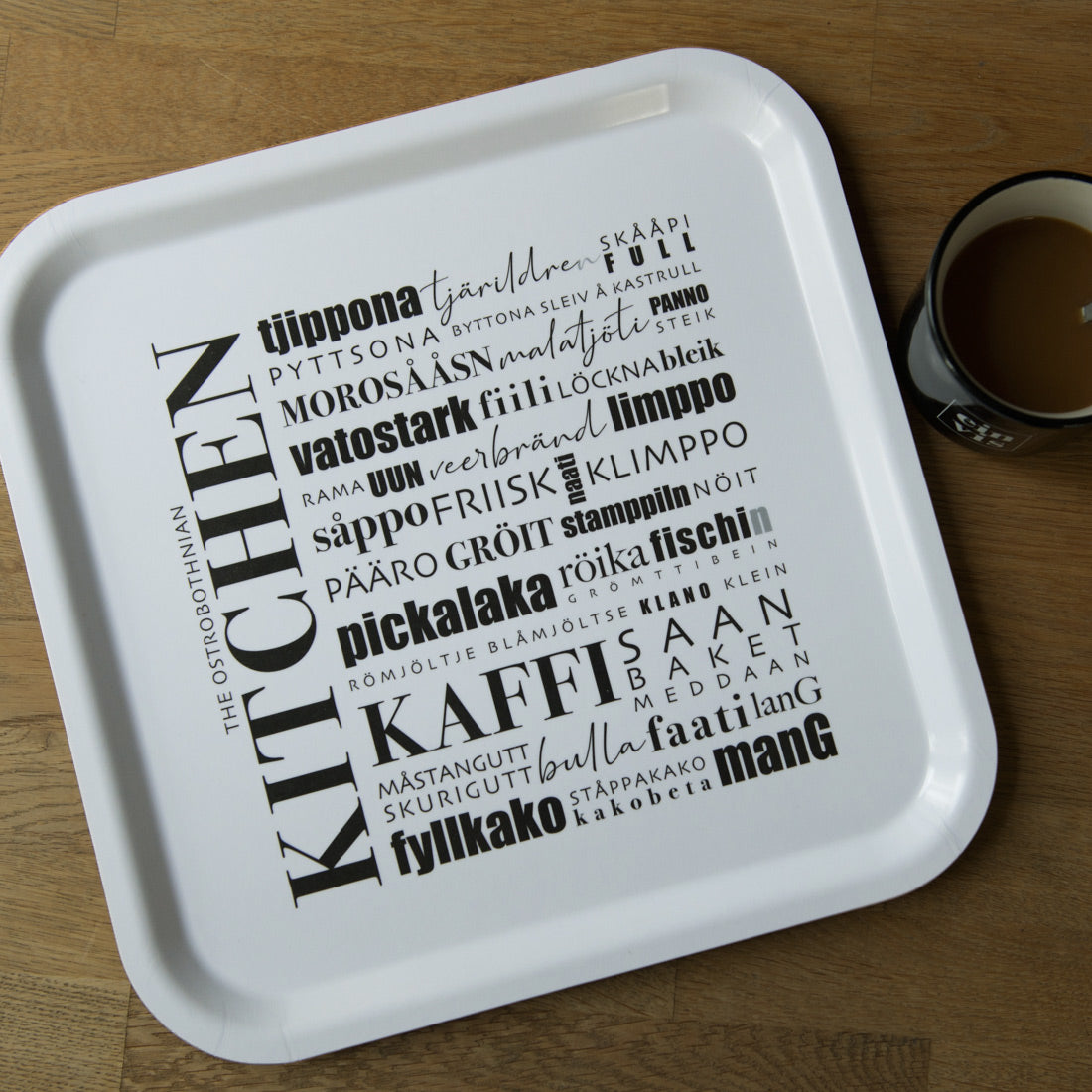 ostrobothnian kitchen dialekt bricka