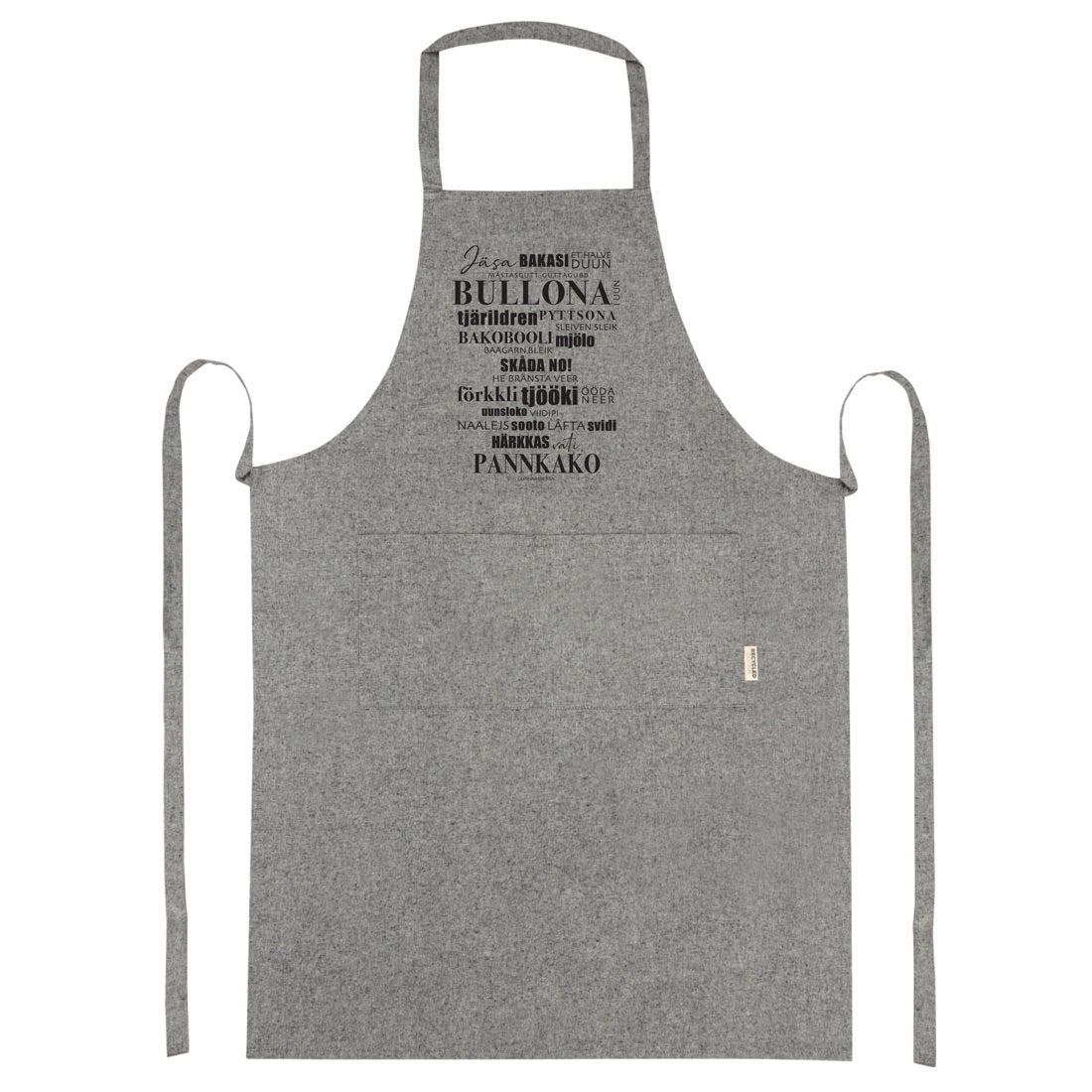 Förkläde med dialekt