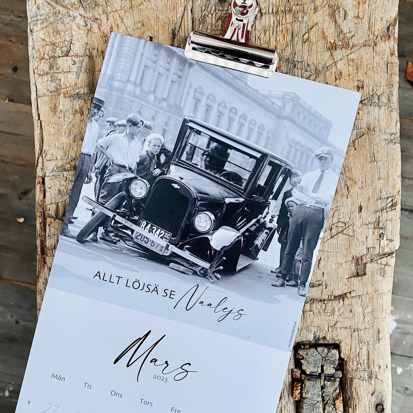 Väggkalender almanacka 2023 - He ska gaa