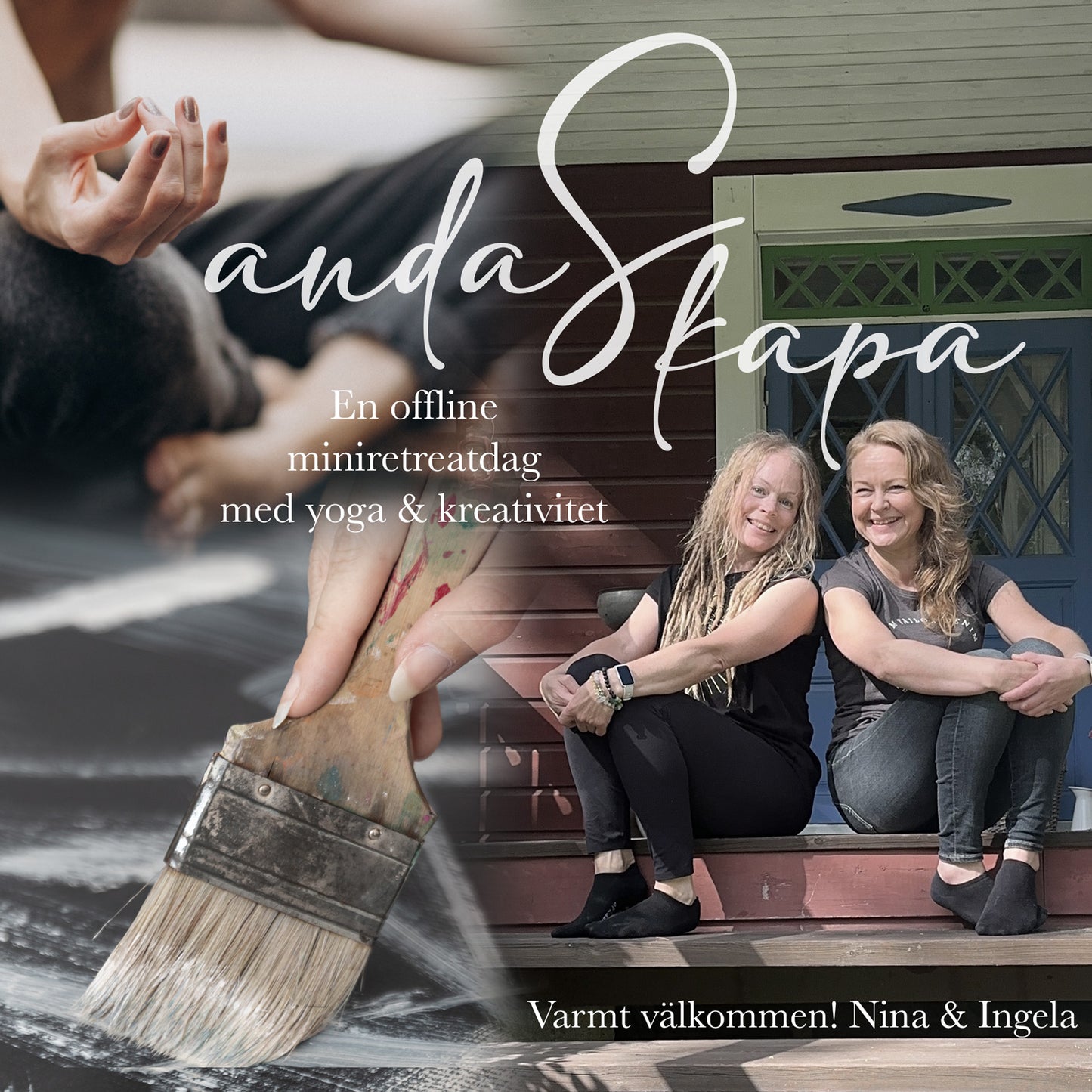 Andas & Skapa - miniretreat 8.8 med yoga och kreativitet